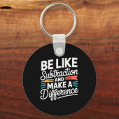 Be Like Subtraction And Make A Difference Shirt Wo Sleutelhanger (Voorkant)