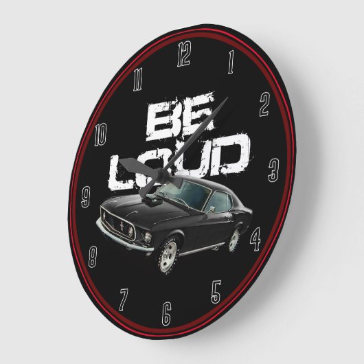 Be Loud Mustang Grote Klok (Hoek)