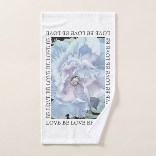 "BE LOVE"-handdoekset Bad Handdoek (Handdoek)