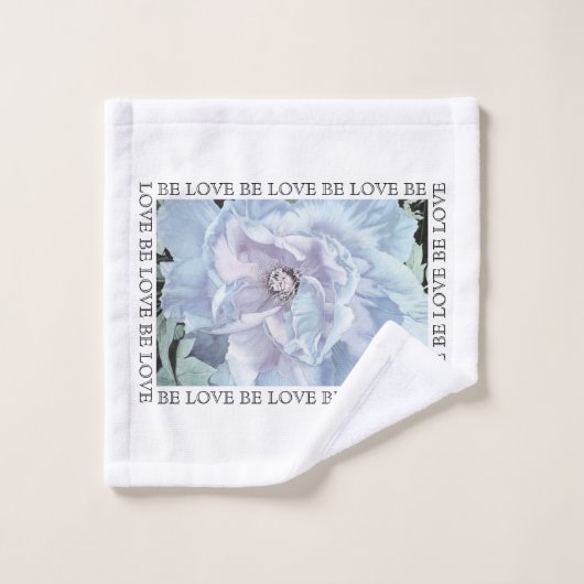 "BE LOVE"-handdoekset Bad Handdoek (Wasdoekje)