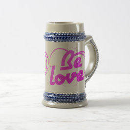 Be Love Minimal Heart Mug | Everyday Coffee Cup Gi Bierpul