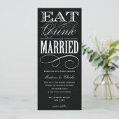& BE MARRIED | AFBEELDINGSINVITATIESYSTEEM 2 KAART (Staand voorkant)