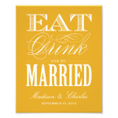 & BE MARRIED | AFDRUKKING VOOR ONTVANGST FOTO AFDRUK (Voorkant)