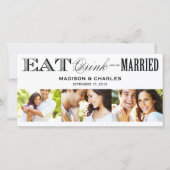 & BE MARRIED | BEWAREN VAN DE DATUM VAN AANKONDIGI SAVE THE DATE (Voorkant)