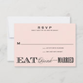 & BE MARRIED | RSVP 3,5 x 5 (Voorkant)
