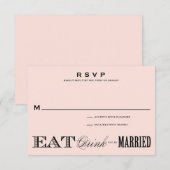 & BE MARRIED | RSVP 3,5 x 5 (Voorkant / Achterkant)