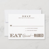 & BE MARRIED | RSVP 3,5 x 5 (Voorkant)