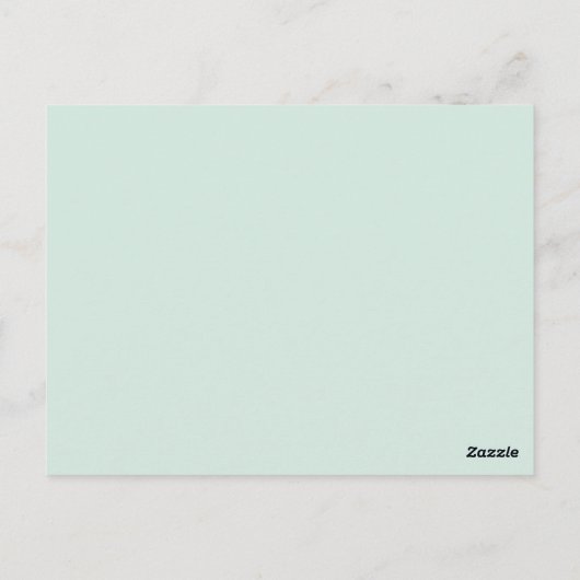 & BE MARRIED | TABEL NUMMER BRIEFKAART (Achterkant)