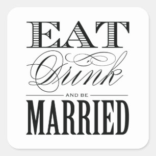 & BE MARRIED VOORSTANDER STICKERS