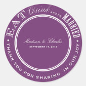 & BE MARRIED | VOORSTANDER STICKERS (Voorkant)