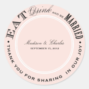 & BE MARRIED   VOORSTANDER STICKERS