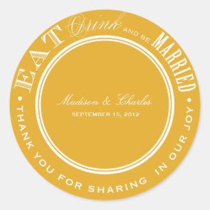 & BE MARRIED VOORSTANDER STICKERS