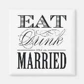 & BE MARRIED | WEDING MAGNET (Voorkant)
