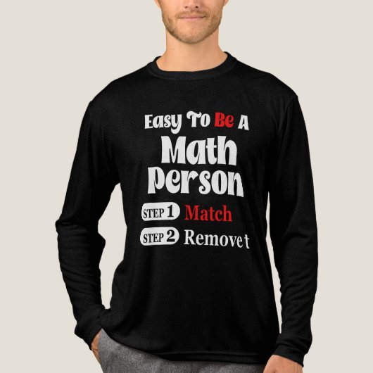 Be Match - Funny Wordplay Minimalist Meme Tri-Blend Shirt (Voorkant volledig)