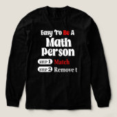 Be Match - Funny Wordplay Minimalist Meme Tri-Blend Shirt (Voorkant)