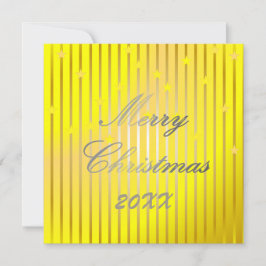 Be Merry and Shine Bright Flat Wenskaart Kaart