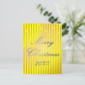 Be Merry and Shine Bright Post Kaart (Staand voorkant)