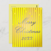 Be Merry and Shine Bright Post Kaart (Voorkant / Achterkant)