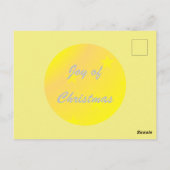 Be Merry and Shine Bright Post Kaart (Achterkant)