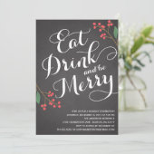 BE MERRY BERRIES | VERZOEK VAN DE PARTIJ VAN HOLID KAART (Staand voorkant)