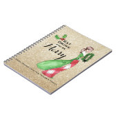 Be Merry Christmas vakantie notitieboek (Linkerzijde)