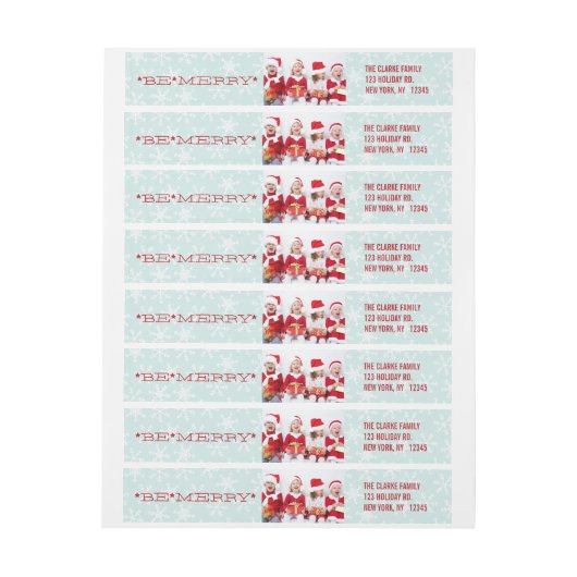 BE MERRY | HOLIDAIR FOTO-RETURINGADRES (Vel)