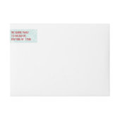 BE MERRY | HOLIDAIR FOTO-RETURINGADRES (Voorkant)