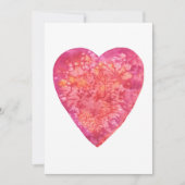 BE MIJN VALENTIJN - schilderij van de waterverf Feestdagenkaart (Voorkant)