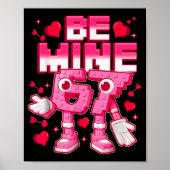 Be Mine 67 Six Seven 6 7 Italian Brainrot Valentin Poster (Voorkant)