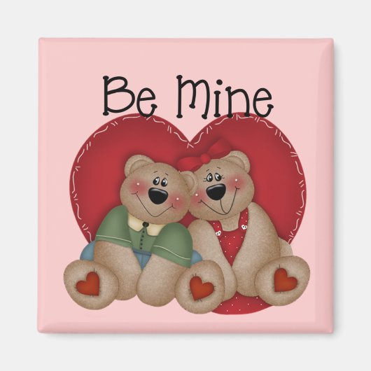 Be Mine Beer Koppel Magneet (Voorkant)