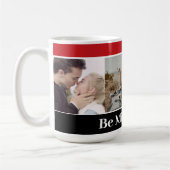Be Mine Custom 3 Foto's Valentijns Kaart Koffiemok (Links)