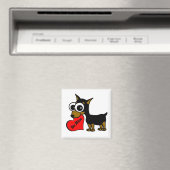 Be Mine Cute Miniature Pinscher Magneet (Insitu (Vaatwasser))