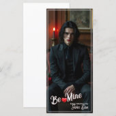 Be Mine – Dark Romantic Valentine Portrait Art (Voorkant / Achterkant)