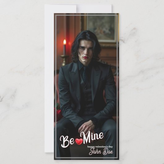 Be Mine – Dark Romantic Valentine Portrait Art (Voorkant)