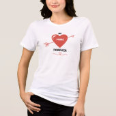 Be Mine Forever Valentijnsdag T-shirt - Romantisch (Voorkant)