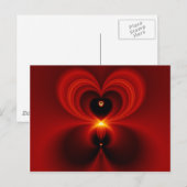 Be Mine - Fractal Briefkaart (Voorkant / Achterkant)