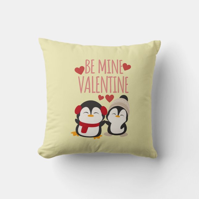 Be Mine – Gezellig Valentijnsdag Sierkussen (Voorkant)