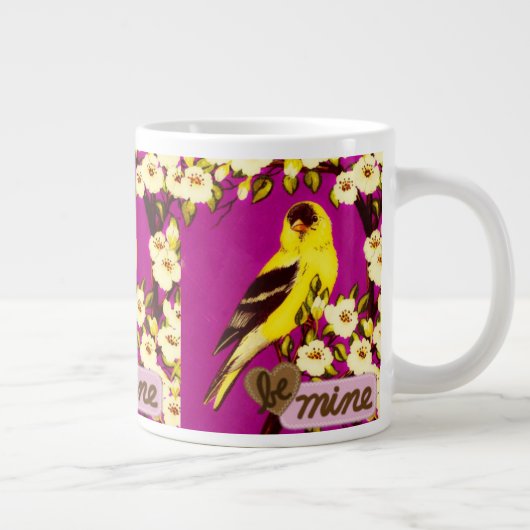 Be Mine Goldfinch Grote Koffiekop (Rechts)