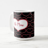 Be Mine Graphic Design Harten Koffiemok (Voorkant links)