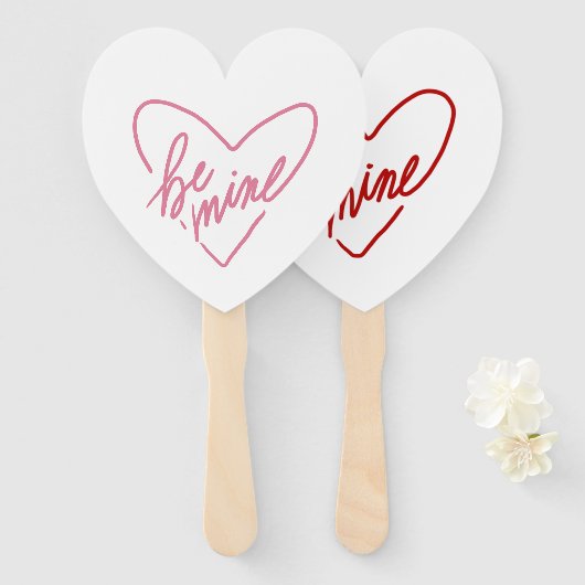 BE MINE  HANDWAAIER (Voorkant en achterkant)