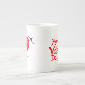 Be Mine Happy Valentijn Bone China Mok (Voorkant)