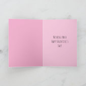 Be Mine Heart Balloons Love Valentine's Day Kaart (Binnen)