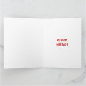 Be Mine Heart Custom Wenskaart Kaart (Binnen)