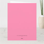 Be Mine Heart Custom Wenskaart Kaart (Achterkant)
