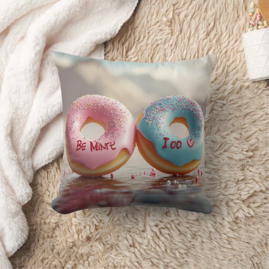 Be Mine & I Do Donut Sierkussen – Sweet & Playfu (Deken)