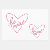 BE MINE INPAKPAPIER VEL (Voorkant)