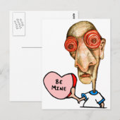 Be+Mine Insomniac Briefkaart (Voorkant / Achterkant)