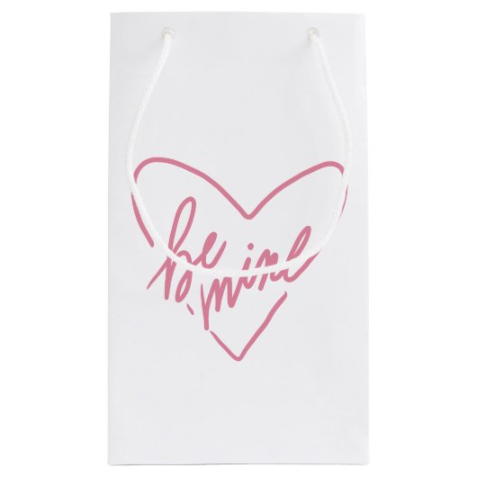 BE MINE KLEIN CADEAUZAKJE (Achterkant)