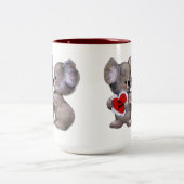 Be Mine Koalas Tweekleurige Koffiemok (Center)