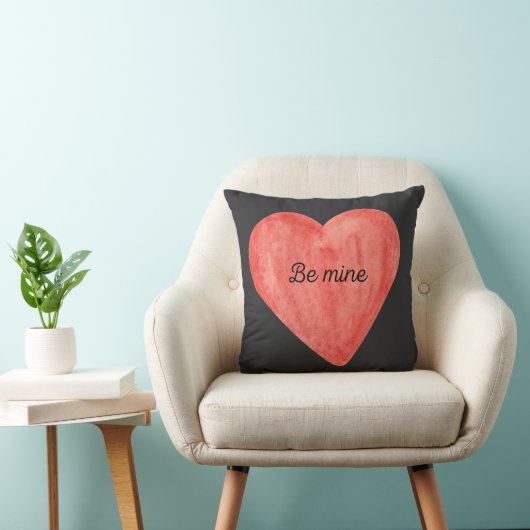 "Be Mine" Kussen (Stoel)